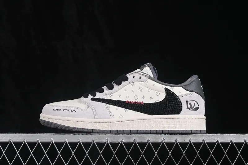 All categories Air Jordan Jordan series basketball shoes Air Jordan 1 Low High-end customized low-top sneakers Travis Scott x Fragment Design x Air Jordan 1 Low OG SP AJ1 Joe 1 joint model low-top cultural casual sneakers CW6688-121